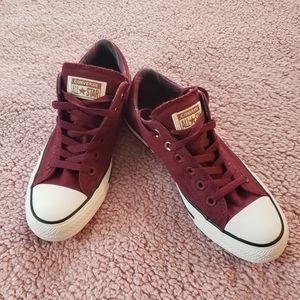 Converse All Star Low Profile Plum Size 8